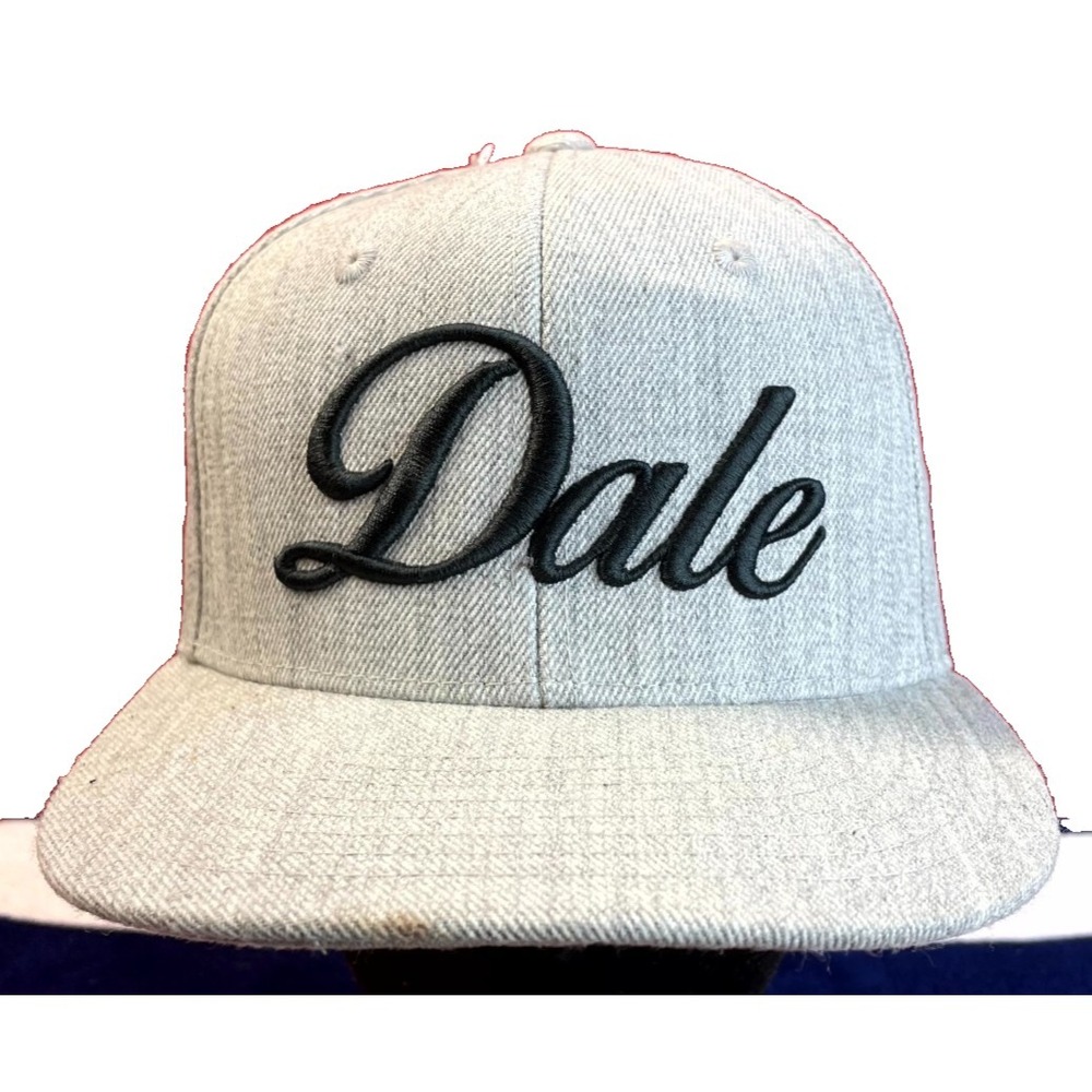 Decky Pitbull Dale Baseball Cap Mens OS Heather Gray Adjustable Snapback Hat